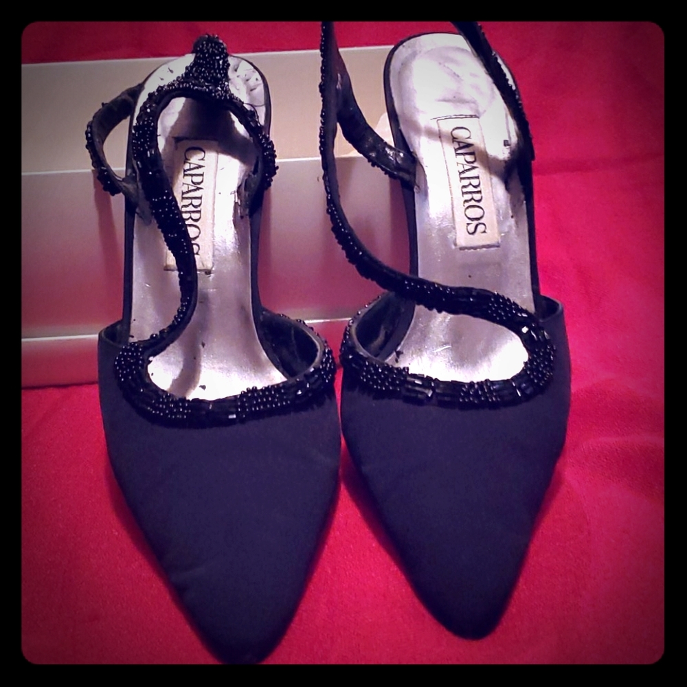 Black dressy slingback